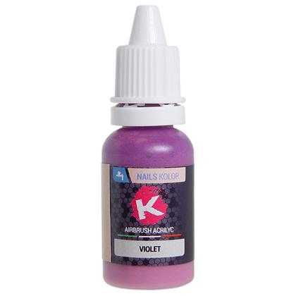 K Airbrush Nail Art Paint Violet
