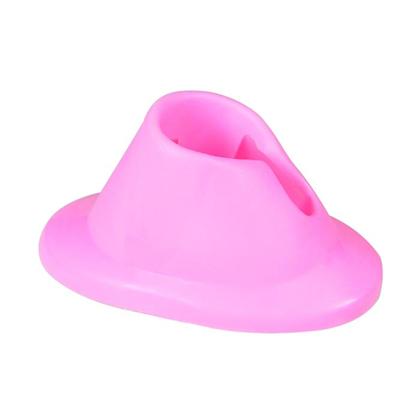 Anti-Spill Nail Polish Holder pink